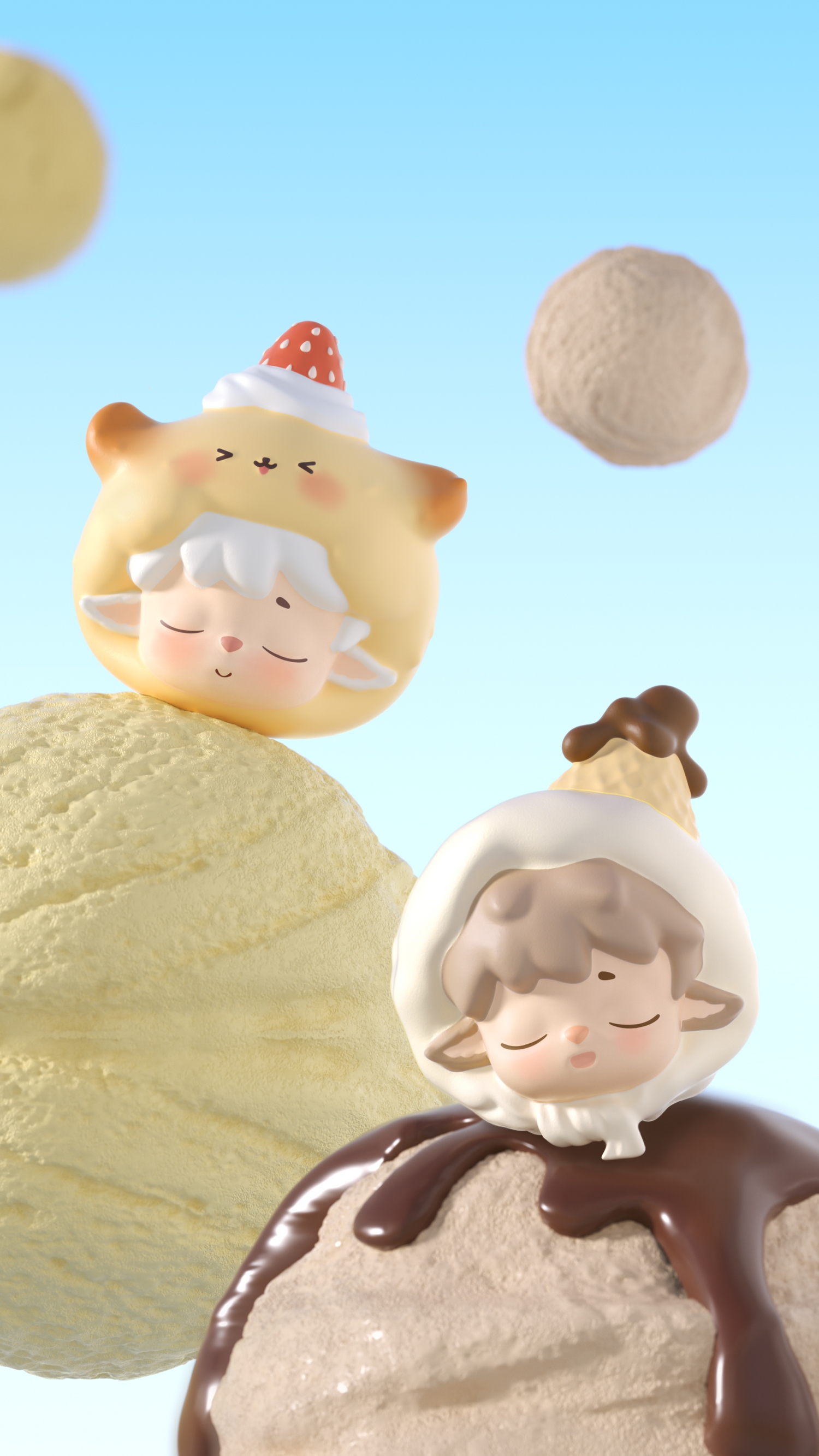 MIMI Squishy Toy 미미 리틀 월드 스위트 컨퀘스트 스퀴시 토이(낱개)6개 구매시 풀박스 배송(6월27일부터 순차배송)