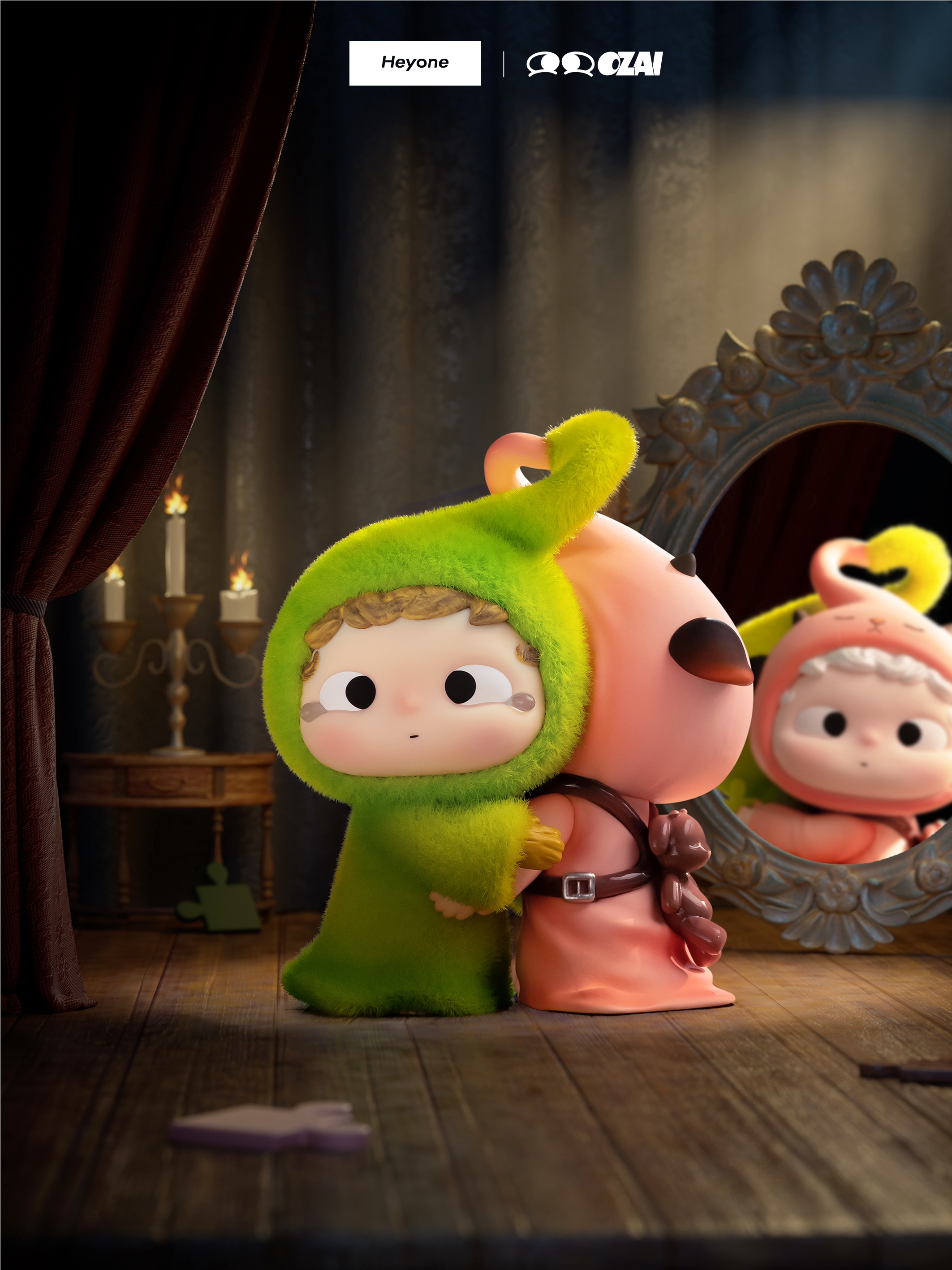 OZAI Inside The Story Little Theatre- 오즈아이 - 인사이드 더 스토리 시리즈 랜덤 피규어 (낱개)6개 구매시 풀박스 배송