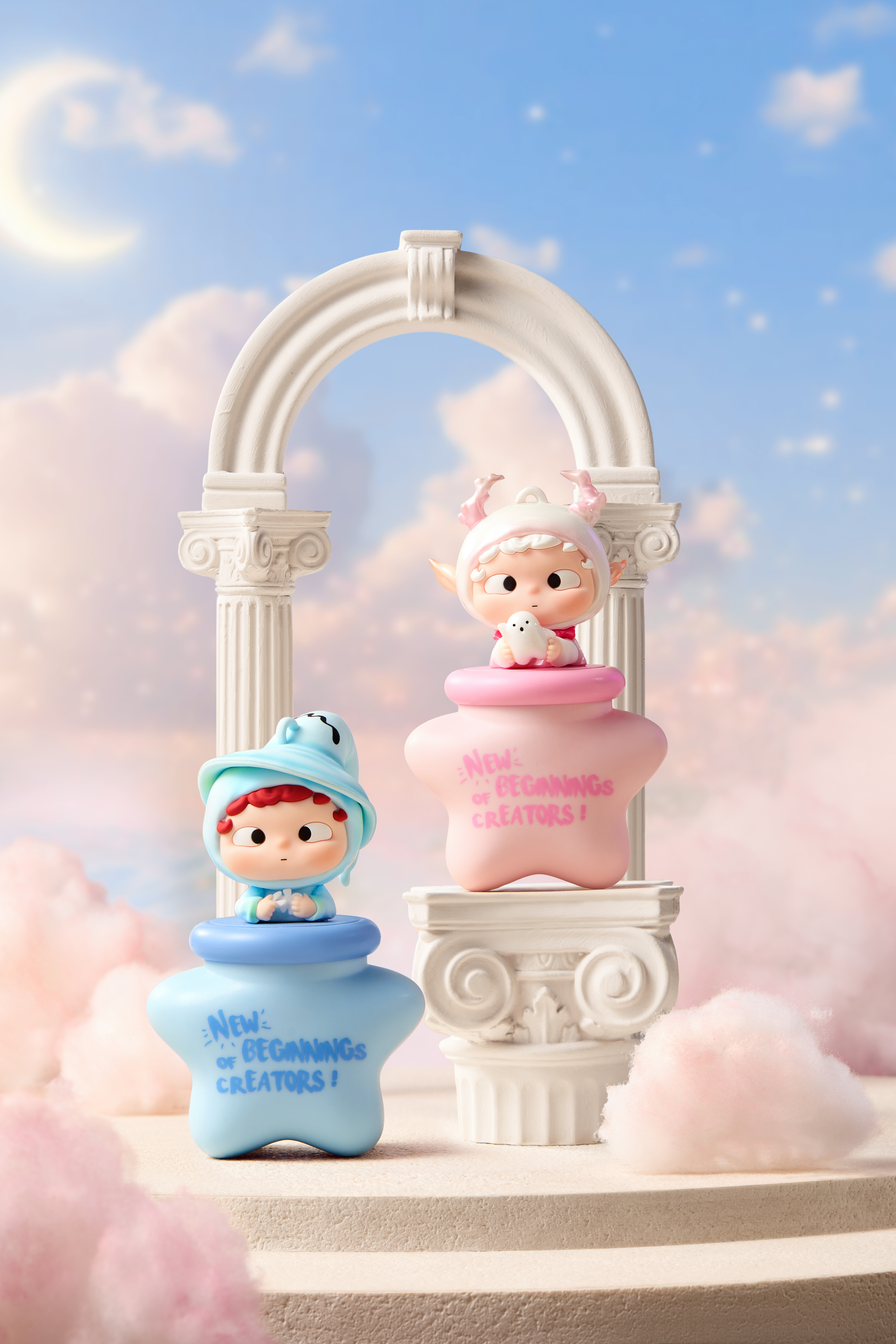 OZAI-뉴 비기닝 오브 크리에이터스 무드등 키체인